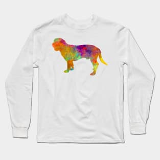 Hanoverian Scenthound in watercolor Long Sleeve T-Shirt